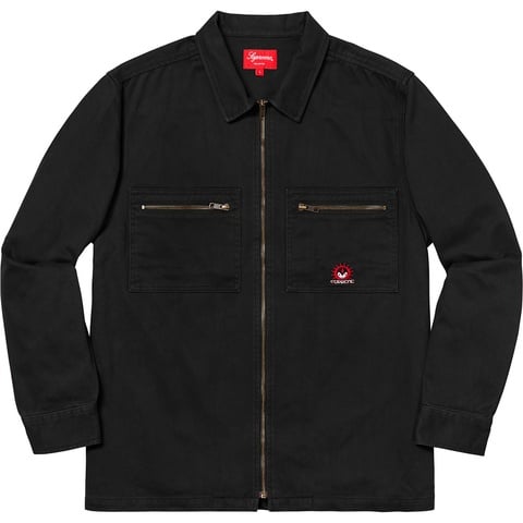 Vampire Denim Zip Up Shirt - fall/winter 2018 - Supreme
