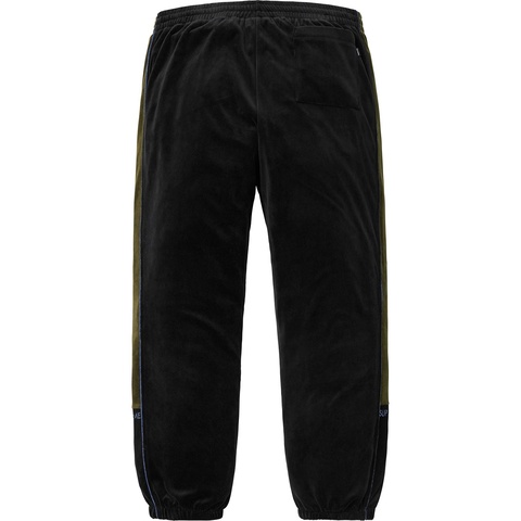 Supreme Velour Track Pant - Black