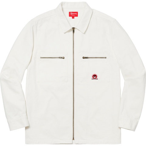 Vampire Denim Zip Up Shirt - fall/winter 2018 - Supreme