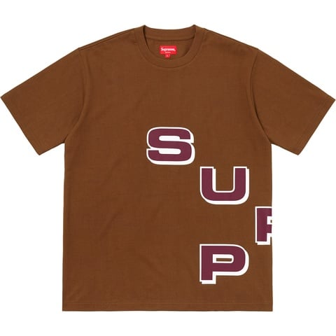Supreme Stagger Tee - Brown