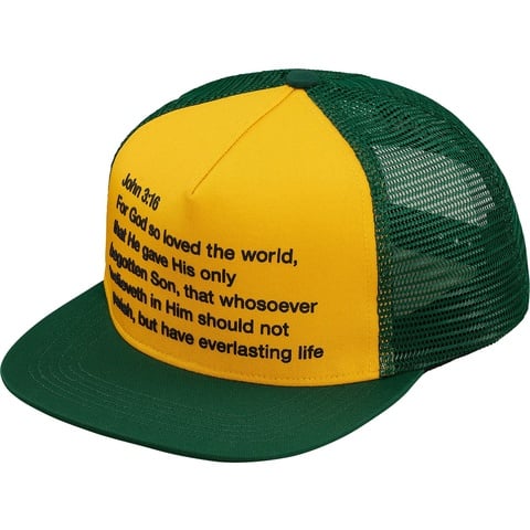 Supreme Preach Mesh Back 5-Panel - Green