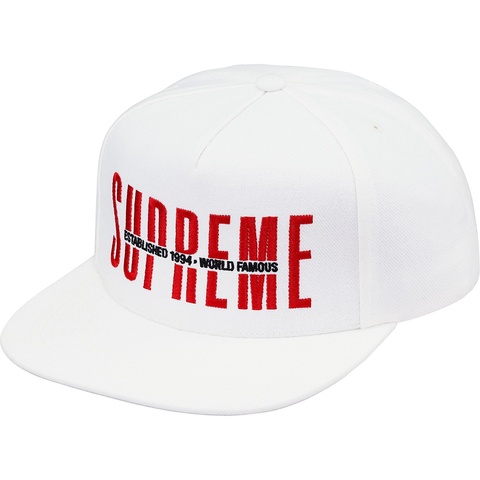 Supreme Global 5-Panel - White