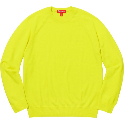 Supreme Cashmere Sweater - Lime