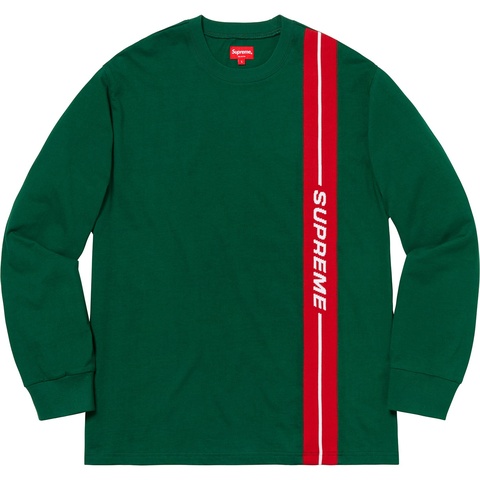 Vertical Logo Stripe L/S Top - fall/winter 2018 - Supreme