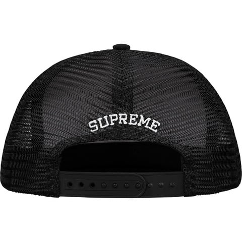 Supreme Preach Mesh Back 5-Panel - Black
