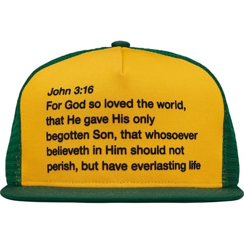 Supreme Preach Mesh Back 5-Panel - Green