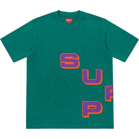 Supreme Stagger Tee - Teal