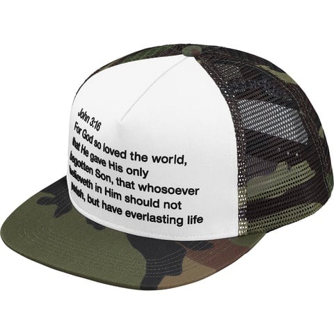 Supreme Preach Mesh Back 5-Panel - Camo