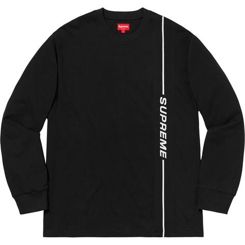 Vertical Logo Stripe L/S Top - fall/winter 2018 - Supreme