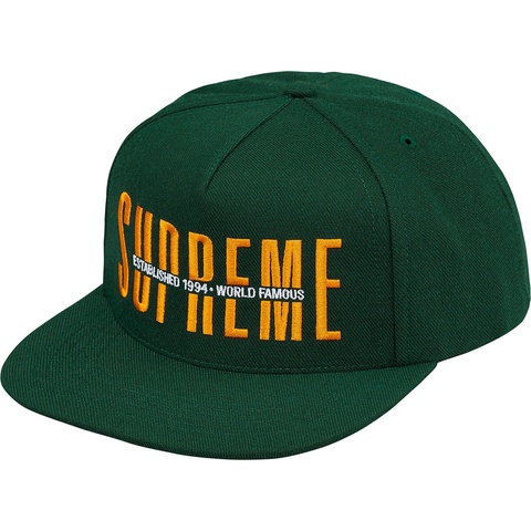 Supreme Global 5-Panel - Dark Green