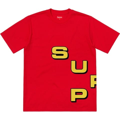 Supreme Stagger Tee - Red
