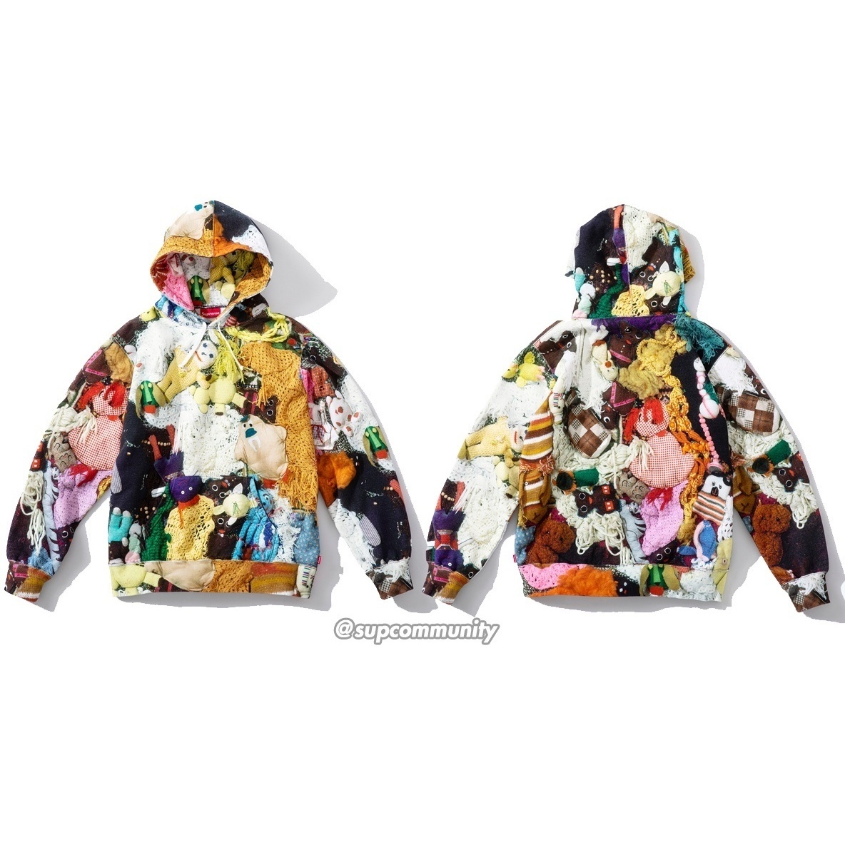 Mike Kelley/Supreme More Love Hours Than Can Ever Be Repaid Hooded