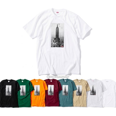 Mike Kelley/Supreme The Empire State Building Tee - Supreme
