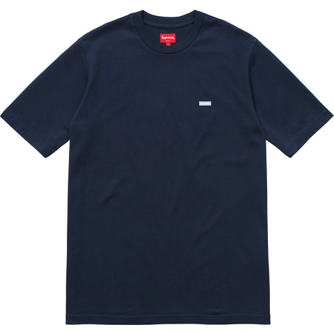 Supreme Reflective Small Box Tee - Navy