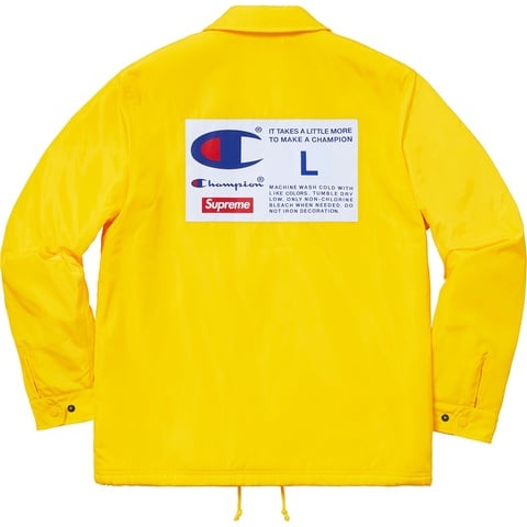 Supreme®/Champion® Label Coaches Jacket - Supreme