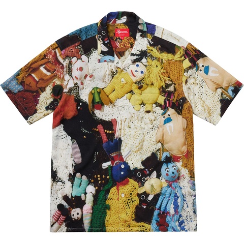 Supreme Mike Kelley/Supreme More Love Hours Than Can Ever Be Repaid Rayon Shirt - Multicolor