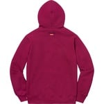 Supreme Mike Kelley Supreme Franklin Signing the Treaty of Alliance with French Officials Hooded Sweatshirt (FW18) - Dark Magenta