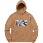 Supreme Mike Kelley Supreme Franklin Signing the Treaty of Alliance with French Officials Hooded Sweatshirt (FW18) - Light Brown