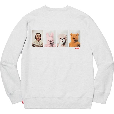 Supreme Mike Kelley/Supreme Ahh…Youth! Crewneck Sweatshirt - Ash Grey
