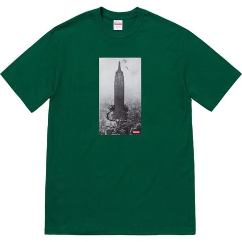 Supreme Mike Kelley/Supreme The Empire State Building Tee - Dark Green