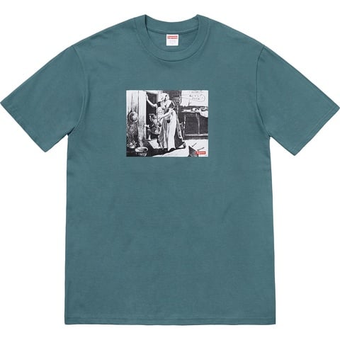 Supreme Mike Kelley/Supreme Hiding From Indians Tee - Slate