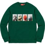 Supreme Mike Kelley Supreme Ahh…Youth! Crewneck Sweatshirt (FW18) - Dark Green