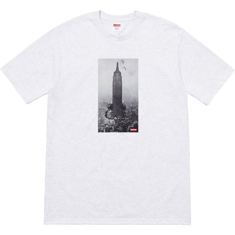 Supreme Mike Kelley/Supreme The Empire State Building Tee - Ash Grey