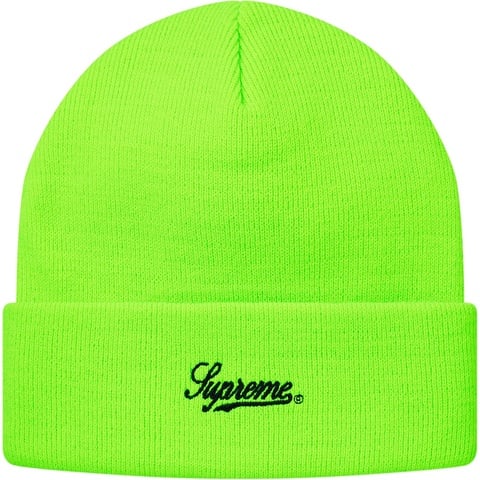 Supreme Obama Beanie - Fluorescent Green