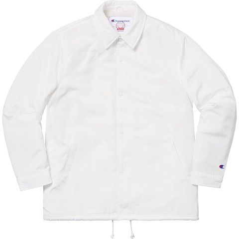 Supreme Supreme®/Champion® Label Coaches Jacket - White