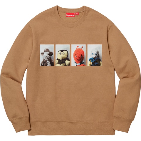 Supreme Mike Kelley/Supreme Ahh…Youth! Crewneck Sweatshirt - Light Brown