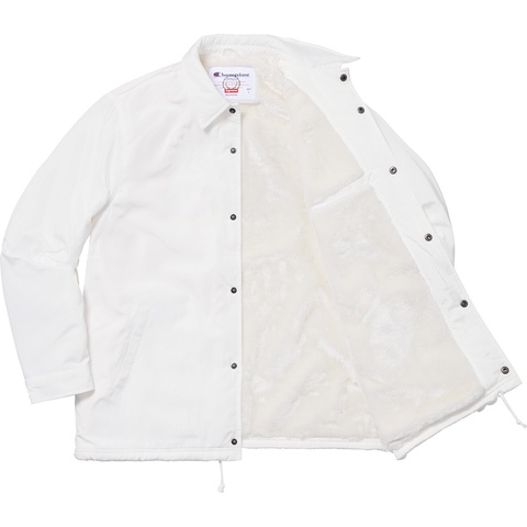 Supreme Supreme®/Champion® Label Coaches Jacket - White