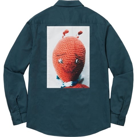 Supreme Mike Kelley/Supreme Ahh…Youth! Work Shirt - Navy