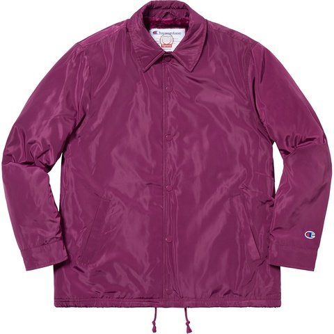 Supreme Supreme®/Champion® Label Coaches Jacket - Purple