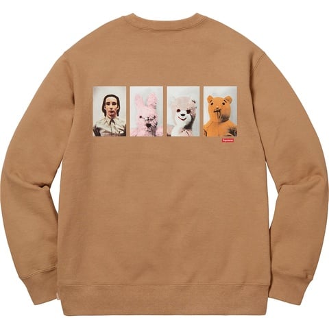 Supreme Mike Kelley/Supreme Ahh…Youth! Crewneck Sweatshirt - Light Brown