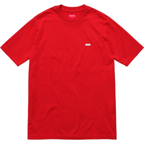 Supreme Reflective Small Box Tee - Red