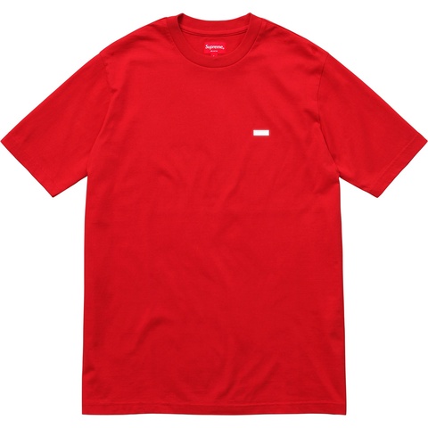 Supreme Reflective Small Box Tee - Red