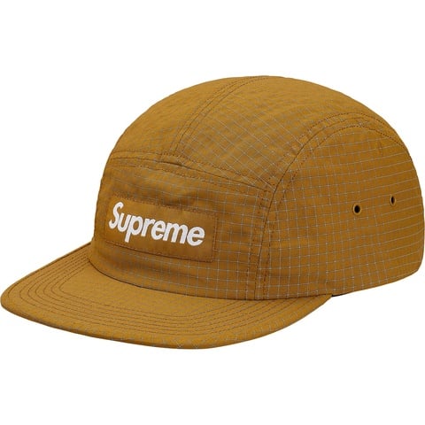 Supreme Reflective Ripstop Camp Cap - Gold