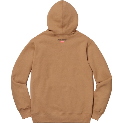 Supreme Mike Kelley/Supreme Franklin Signing the Treaty of Alliance with French Officials Hooded Sweatshirt - Light Brown