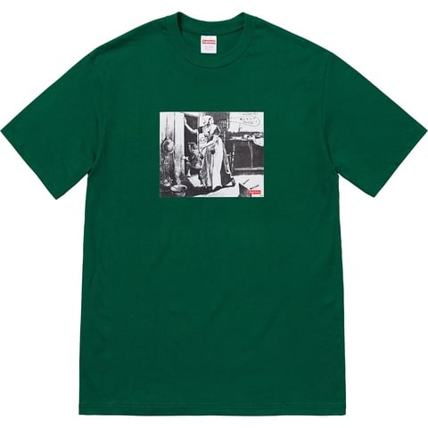 Supreme Mike Kelley/Supreme Hiding From Indians Tee - Dark Green