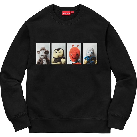 Supreme Mike Kelley/Supreme Ahh…Youth! Crewneck Sweatshirt - Black