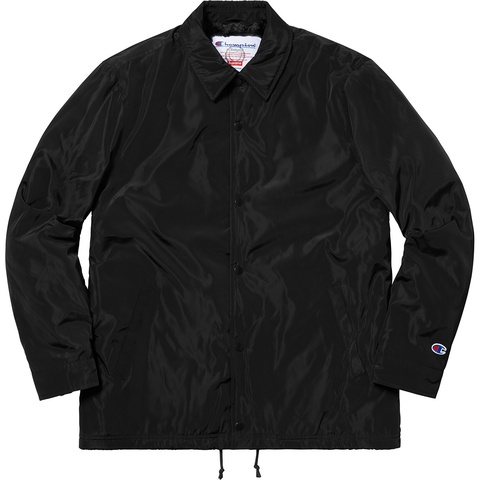 Supreme Supreme®/Champion® Label Coaches Jacket - Black