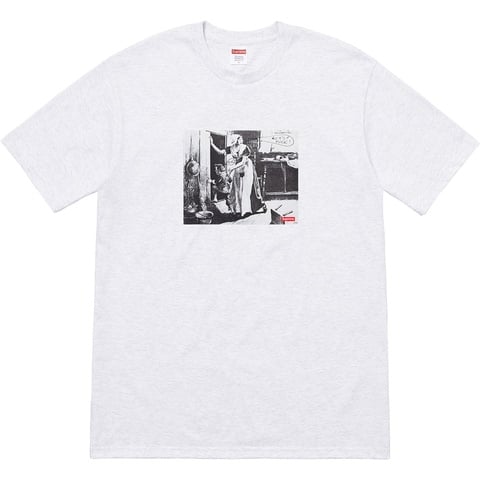 Supreme Mike Kelley/Supreme Hiding From Indians Tee - Ash Grey