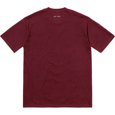 Supreme Mike Kelley/Supreme The Empire State Building Tee - Burgundy