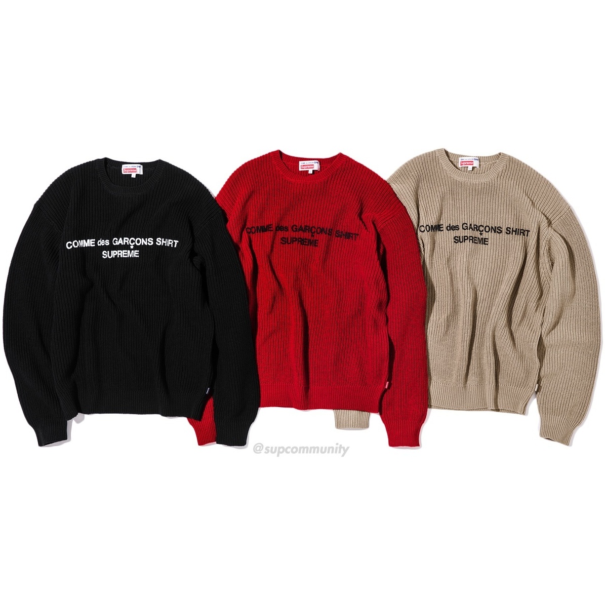 Supreme®/Comme des Garçons SHIRT® Sweater - SupremeCommunity
