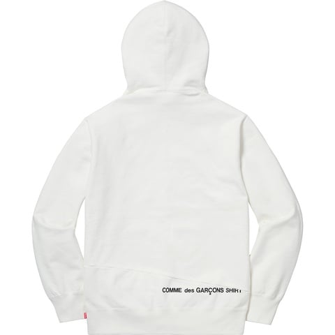 Supreme®/Comme des Garçons SHIRT® Split Box Logo Hooded Sweatshirt