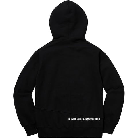 Supreme®/Comme des Garçons SHIRT® Split Box Logo Hooded Sweatshirt