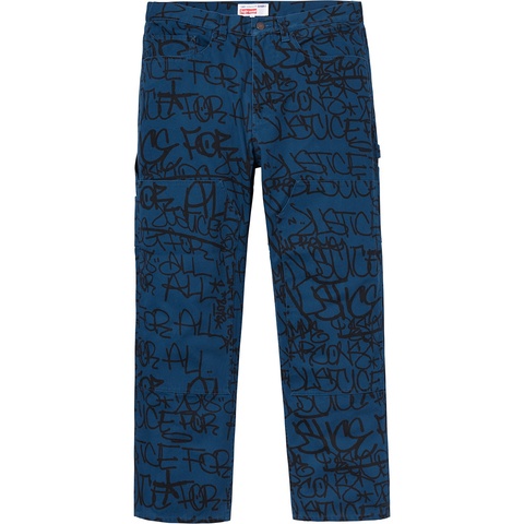 Supreme Supreme®/Comme des Garçons SHIRT® Canvas Painter Pant - Navy