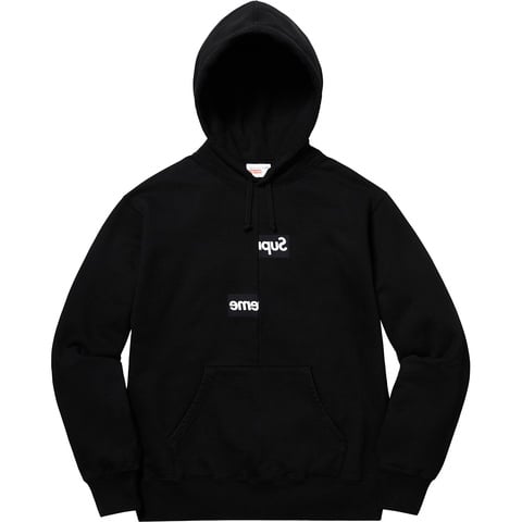 Supreme®/Comme des Garçons SHIRT® Split Box Logo Hooded Sweatshirt