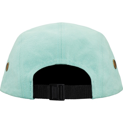 Supreme Napped Canvas Camp Cap - Dusty Teal