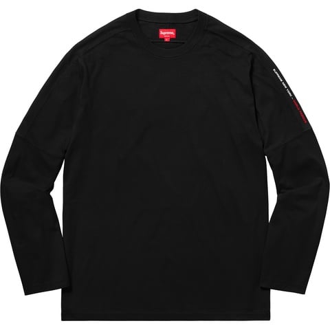 Paneled L/S Top - fall/winter 2018 - Supreme